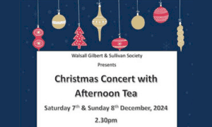Christmas concert with afternoon tea