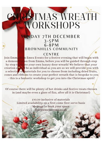 Christmas Wreath Workshop